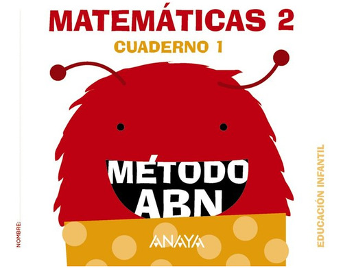 Matemáticas Abn. Nivel 2. Cuaderno 1. (libro Original)