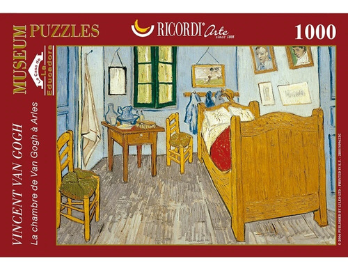 9653 Van Gogh Recámara Rompecabezas Ricordi 1000 Piezas