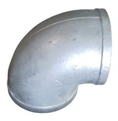 Codo Galvanizado De 90° X 4