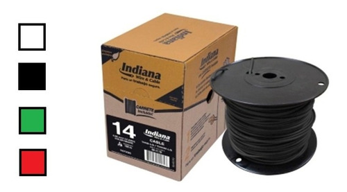 Cable Thw 14 Awg Indiana (100 Metros)