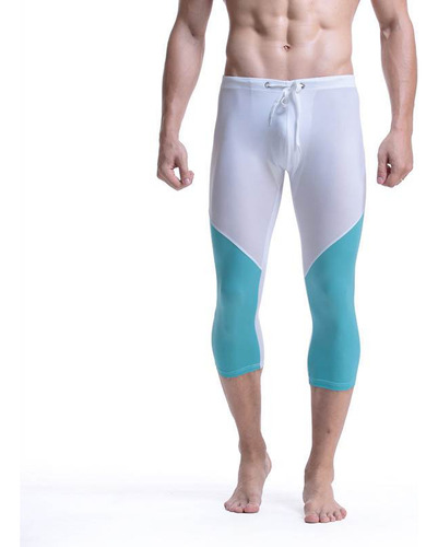 Pantalones Deportivos De Compresión Para Hombre Mallas Tran