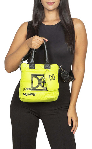 Bolsa Tote Cloe Ofrani Chico Color Amarillo