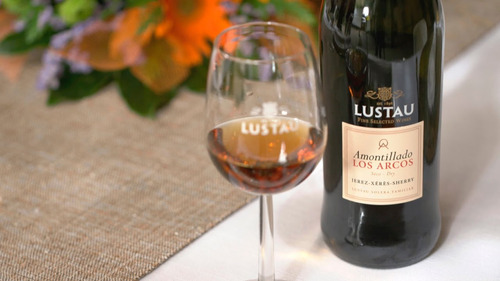 Vino Jeréz Amontillado Lustau
