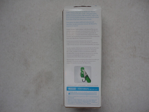 Control Wii Remote Edición Especial Luigi En Caja Wii Wii U (Usado)