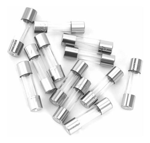 182 Pcs Fast-blow Tubo 250v Glass Fuse - 0.2a 0.5a 1a 2a 3a