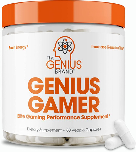 Genius Gamer, Suplemento De Refuerzo De Enfoque Y Cerebro