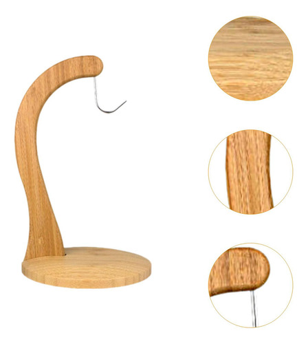 Soporte De Plátano De Bambú, Encimera, Elegante Estante De