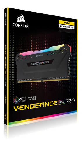 Imagen 3 de 6 de Memoria Ram Corsair Vengeance Rgb Pro 32gb 2x16 3200mhz