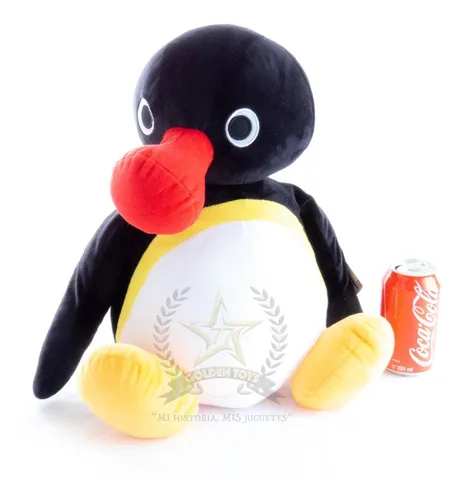 Peluche Gigante Pingu El Ping ino Golden Toys Cuotas sin inter s