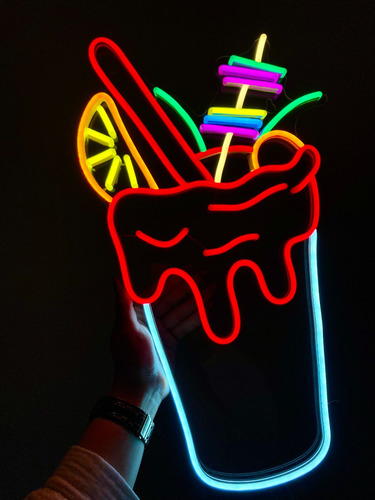 Letrero Neón Led Michelada