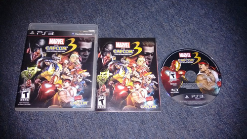 Marvel Vs Capcom Fate Of Two Worlds Completo Play Station 3