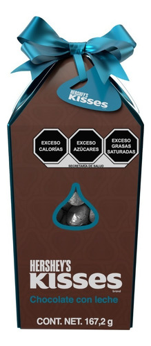 Chocolate Hershey's Kisses Caja Regalogigante Leche 167.2g