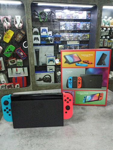 Nintendo Switch Oled Model Neon Red Y Neon Blue Joy-con