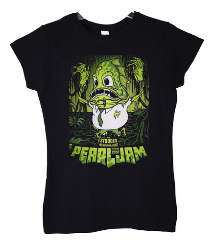 Polera Mujer Pearl Jam 2007 Rock Abominatron