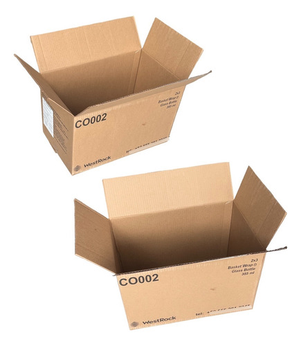 Cajas 001 De Cartón, Paquete De Mudanzas X 3 Unis