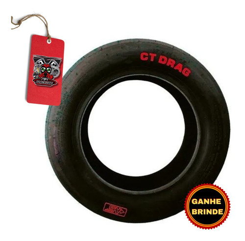 Pneu Arrancada Ct2 Drag Red Ag Slick 24,5 X 8 X 15 Pista