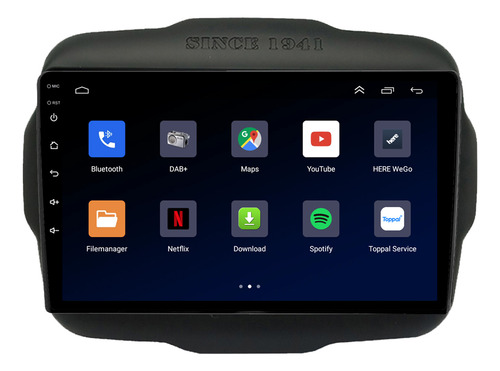 Multimidia Renegade 15/22 9p Android Auto Carplay 64gb