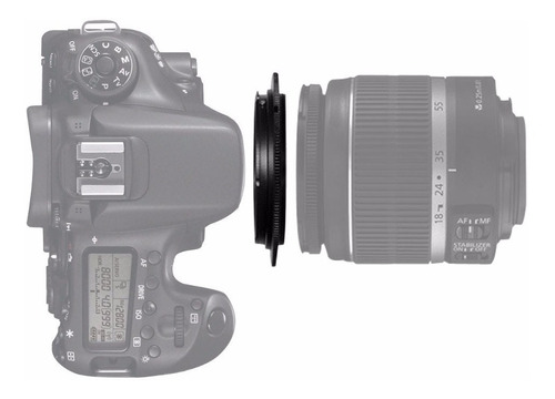 Anillo Inversor Fotos Macro Canon Nikon 58mm 52mm 55mm 49mm