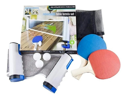 Red De Ping Pong Ajustable Portátil Tenis De Mesa+accesorios