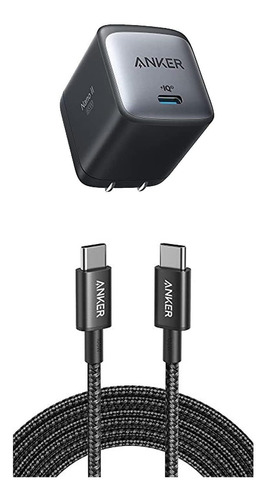 Anker Cable Usb Nailon Pie Cargador Nano Gan Pps Rapido,