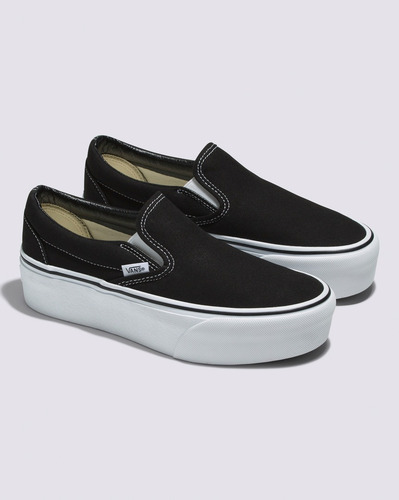 Zapatillas Mujer Classic Slip-on Stackform Canvas