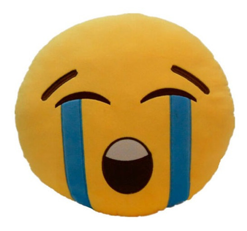 Almohadon Emoji Relleno Vellon Siliconado 40cm Amalfi