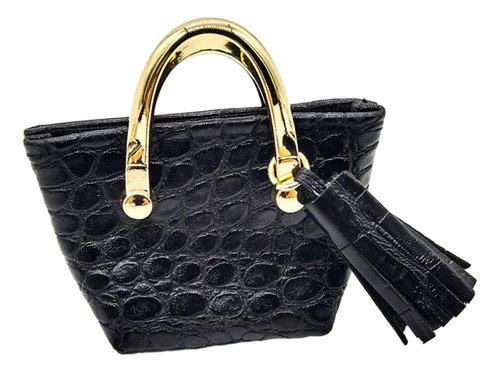 4 Bolso Con Figuras De Acción 1:6, Bolso De Moda De Negro
