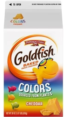 Galletas Goldfish Baked Colors 850g Americanas 