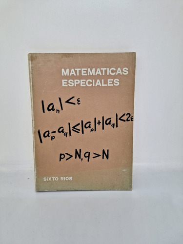 Matematicas Especiales - Sixto Rios - Usado 