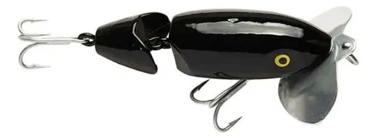 Señuelo Waterdog Bass 29 6.2cm 9gr Anzuelos Vcm Tararira Color Negro