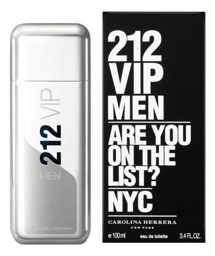 Carolina Herrera 212 Vip Men Edt 100ml Hombre