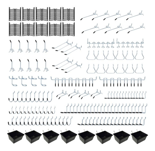 Dobur 248 Gancho Para Tablero Clavija Kit Organizador Tablon