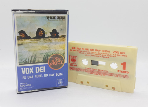 Cassette Vox Dei - Es Una Nube No Hay Duda / Willy Quiroga