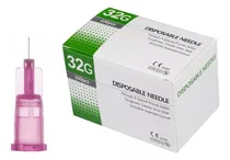 Comprar Agujas HiPodérmicas 32g 4mm Mesoterapia Caja * 100 Agujas