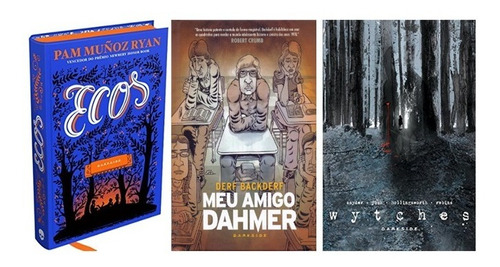 Livros Darkside Ecos + Meu Amigo Dahmer + Wytches - Capa Dur