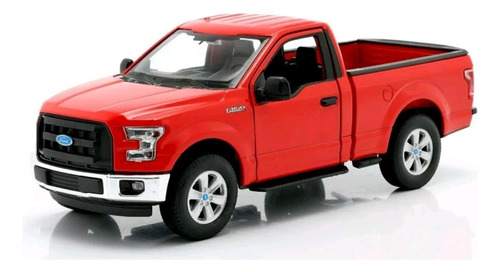 Ford F-150 Cabina Regular 2015 De Metal Escala 1:24 Diecast 