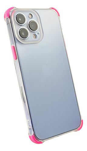 Funda Transparente Extremo Color Ref Para iPhone 13 Pro Max