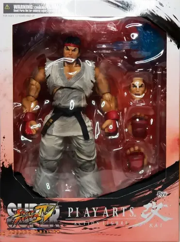 Ryu Street Fighter Iv Super Play Arts Kai 22 Cm | Parcelamento sem