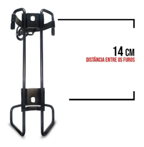 Imagem 3 de 4 de Extintor Automotivo 1kg Abc Universal Com Sup. Veicular *79
