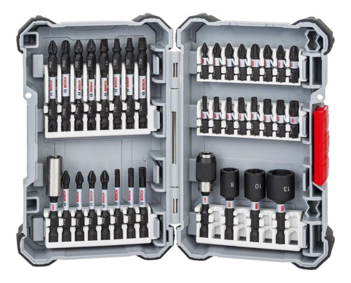 Kit De Pontas E Soquetes Impact Control 36 Peças Bosch