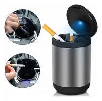 Comprar Cenicero Universal Para Autos Camionetas Monedero Luz Led