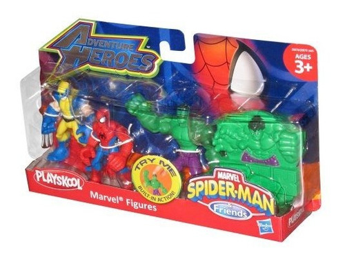 Playskool Aventura Heroes Marvel Figuras De Acción Figura Co