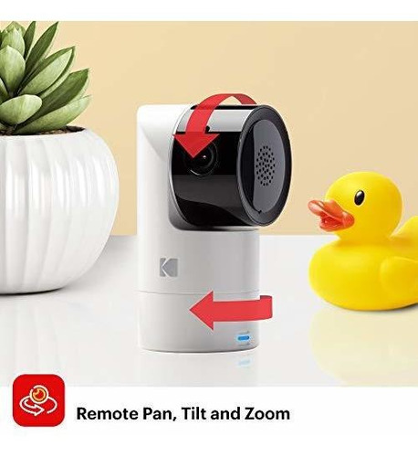 Imagen 6 de 7 de Kodak Cherish C225 Monitor De Video Para Bebé, Cámara De In