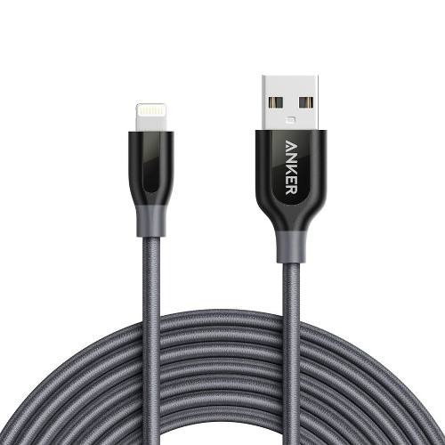 Cable Anker Gris - Powerline Lightning A Usb - iPhone - iPad