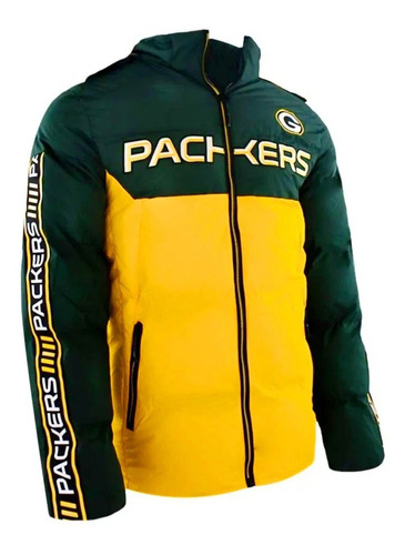 Chamarra Cazadora Nfl Ultra Abrigadora Green Bay Packers 