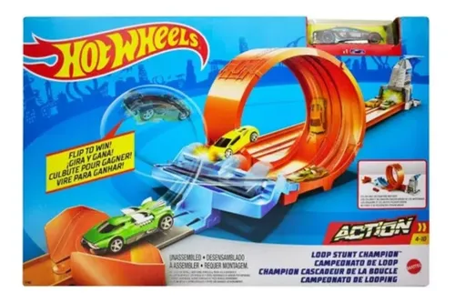 Hot Wheels Pista Campeonato De Loop Mattel Env o gratis