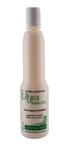 Estilista Crema P/ Peinar Rizos Perfectos Con Aloe Y Keratin