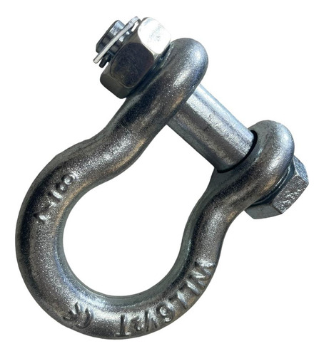 Mosquetao Manilha Curva Anilha Gancho Pino Alloy 7/8 6,5 Ton