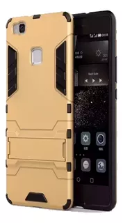 Case Touch Armor Ironman Dorado Huawei P9 Lite 2016