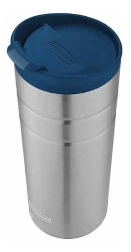 Vaso Térmico Rubbermaid Flip Lid Acero Inoxidable 473ml